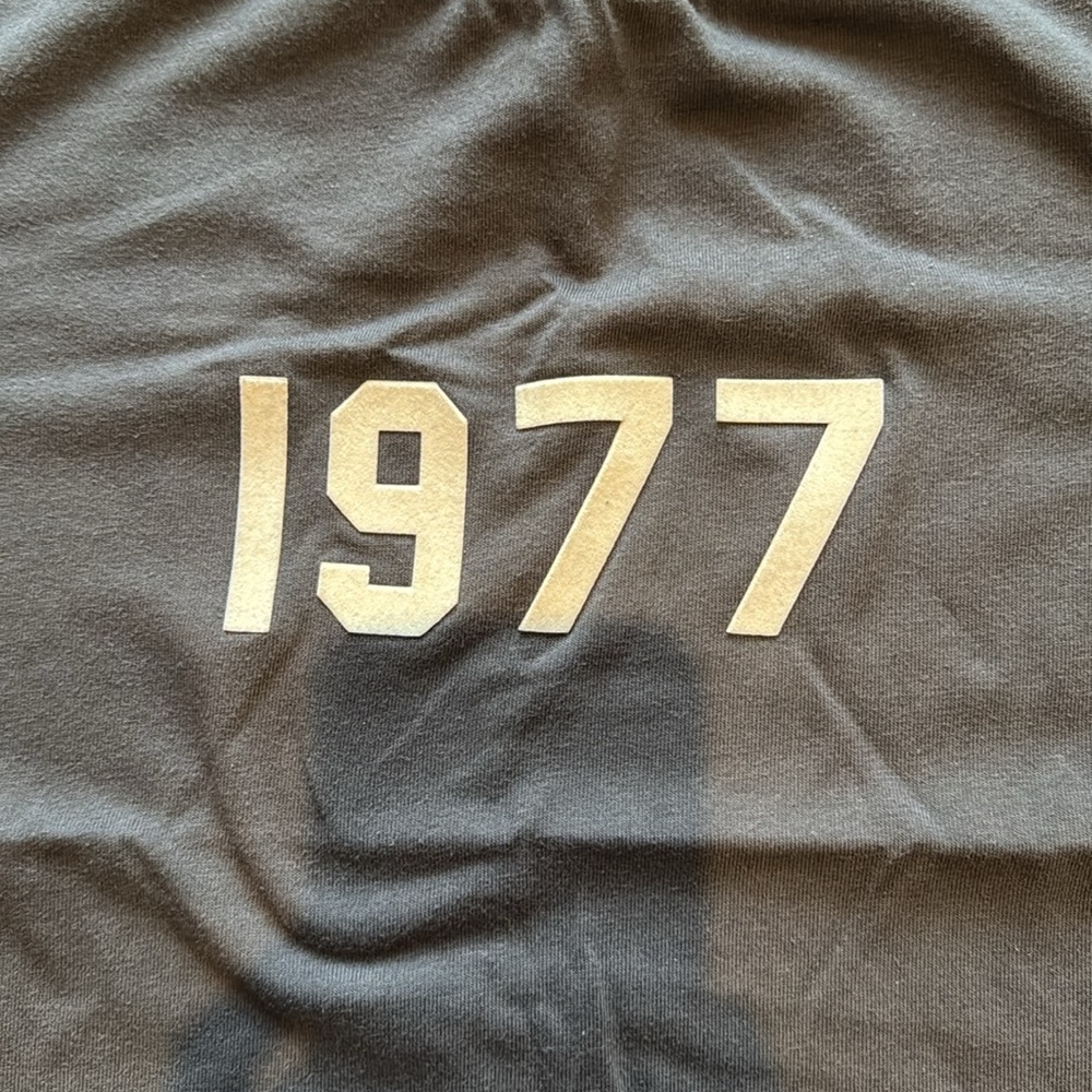 Essentials Charcoal Crew Neck Tee - image 2